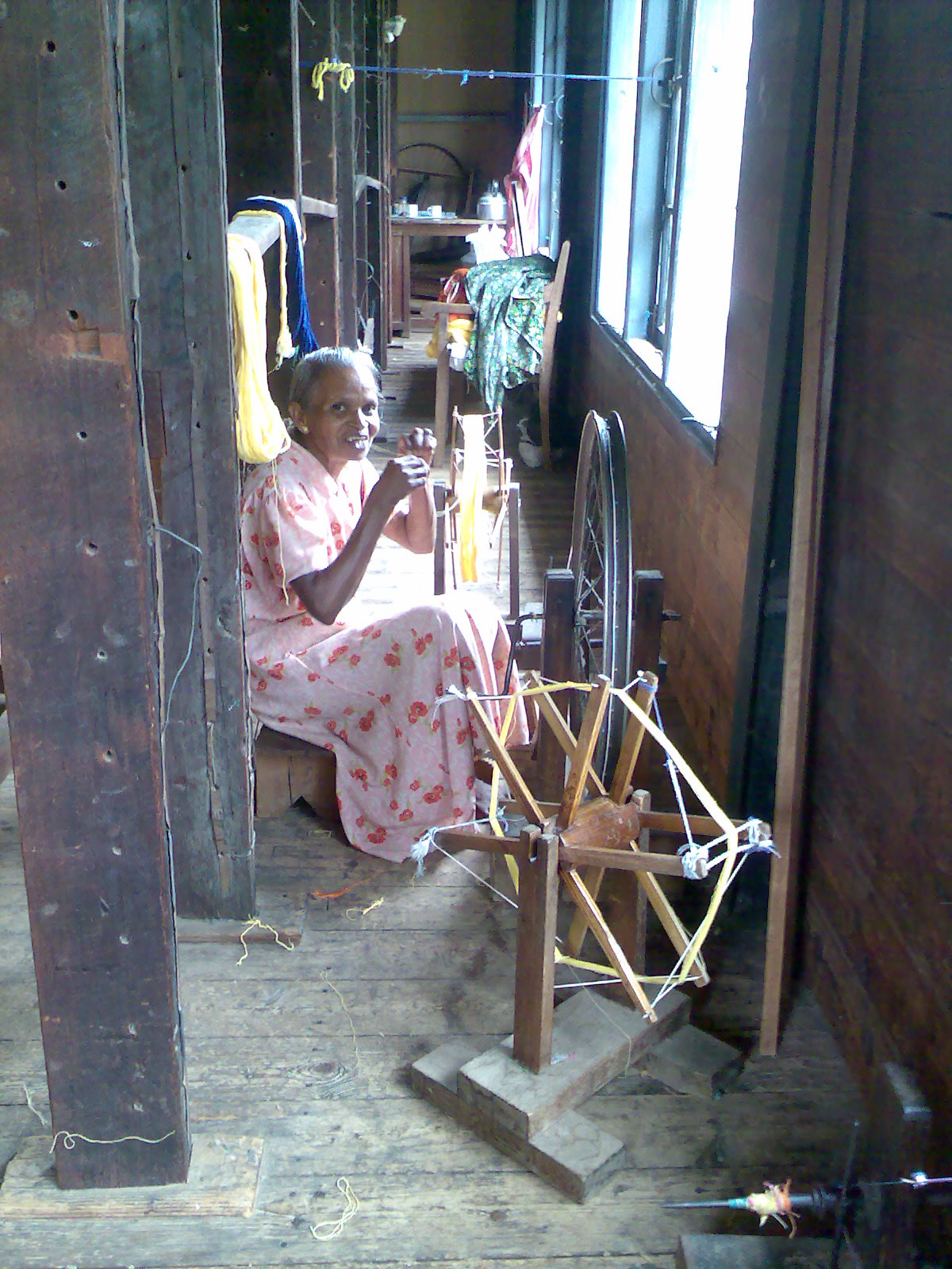 Woman at work Woman at work